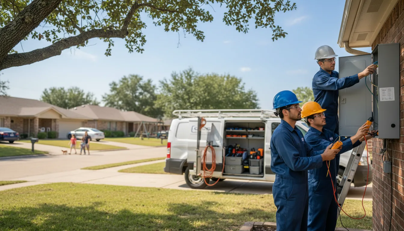 Certified electrician providing emergency electrical services in Taylor Springs, IL